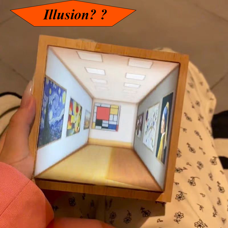 【TikTok】3D effect wall lamp illusion Light Gallery perspective wall lamp | JackonLux