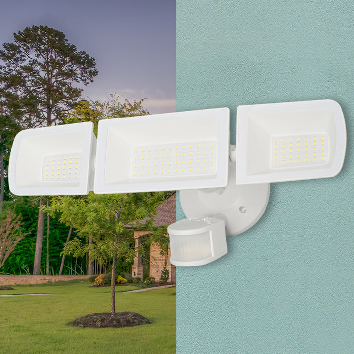 High Lumen Outdoor Motion Sensor Light with Adjustable Angle | JackonLux