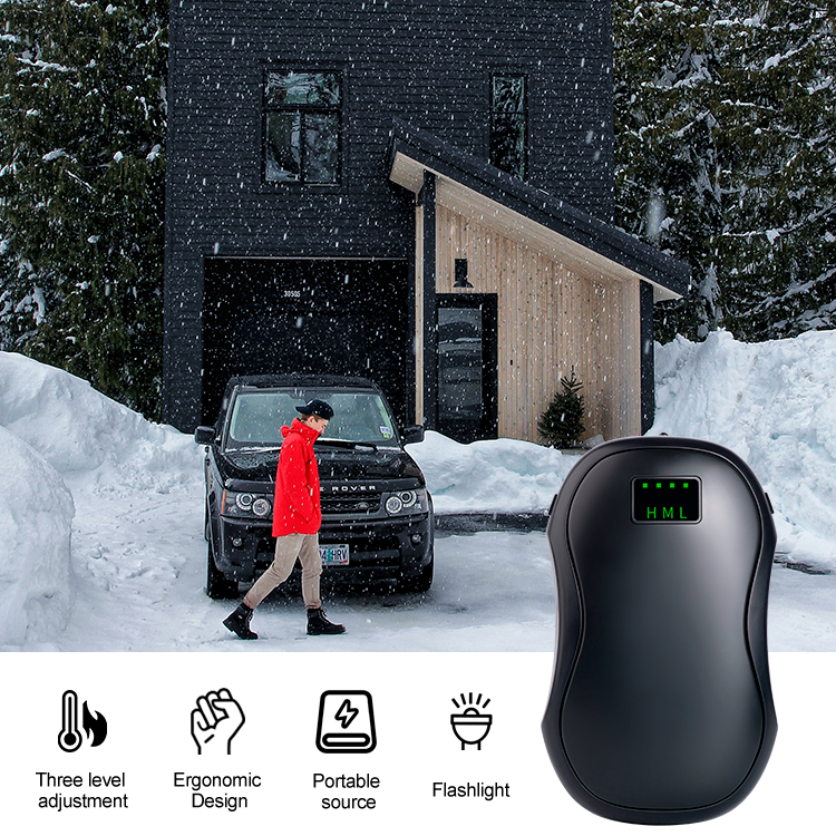JackonLux |Multi-Function Hand Warmer – Power Bank & Flashlight in One Compact Design