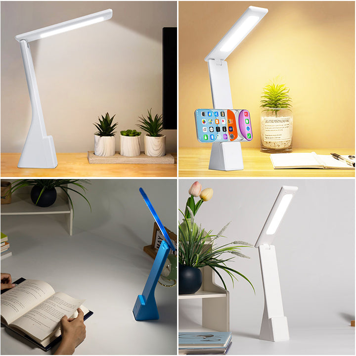 Rechargeable Foldable Desk Lamp with Touch Control & Dimming | JackonLux