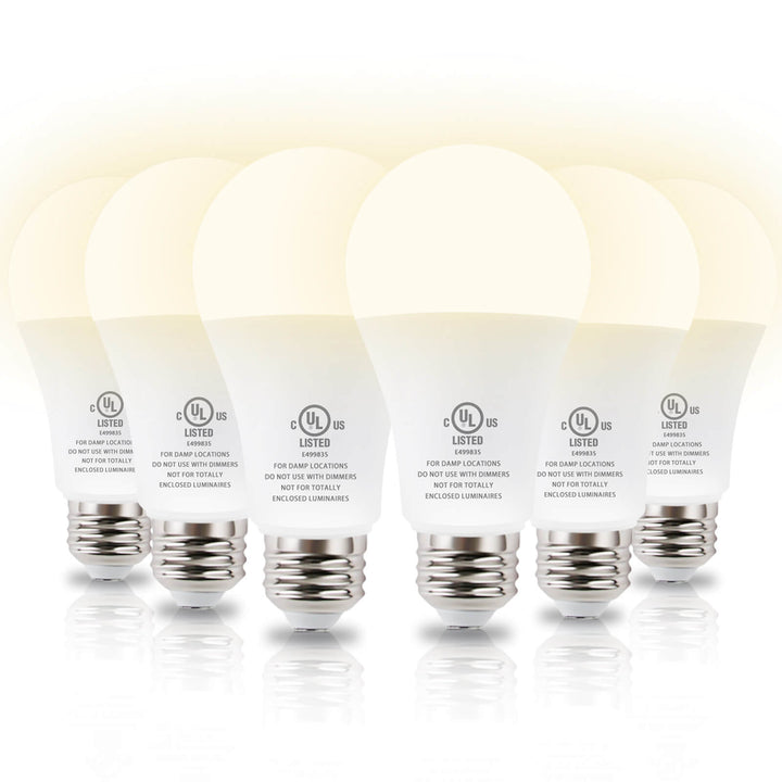 Dusk to Dawn Sensor Light Bulb | Auto On/Off, E26 Base | JackonLux