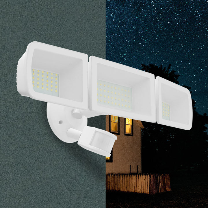 High Lumen Outdoor Motion Sensor Light with Adjustable Angle | JackonLux