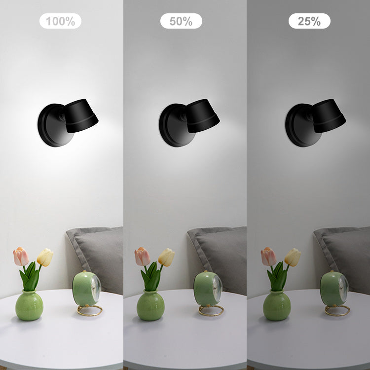 Rechargeable 360° Rotating Wall Lamp | Dimmable Touch Control | JackonLux