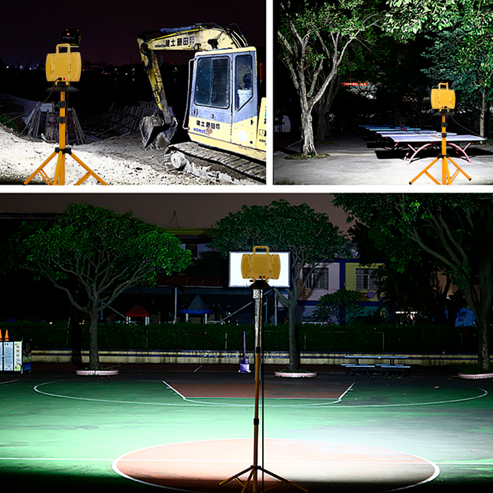 Foldable LED Work Light | 8000LM | Tripod & USB Ports | JackonLux