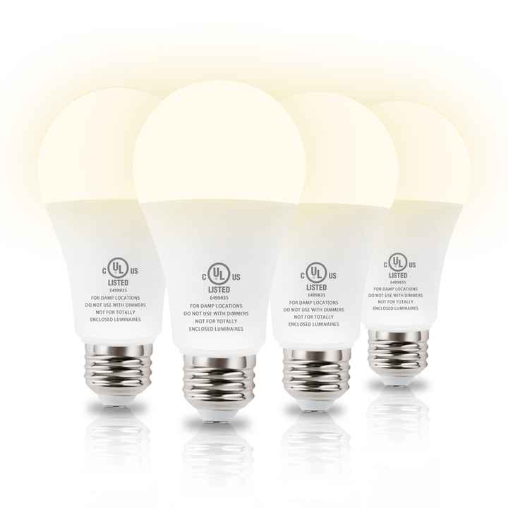 Dusk to Dawn Sensor Light Bulb | Auto On/Off, E26 Base | JackonLux