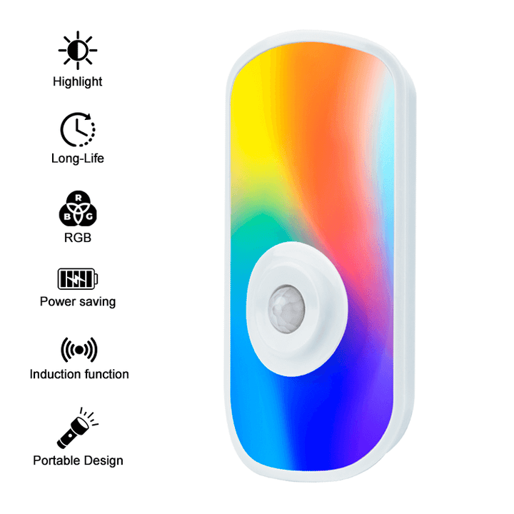 Rechargeable RGB Sensor Night Light & Multi-Function Flashlight | JackonLux