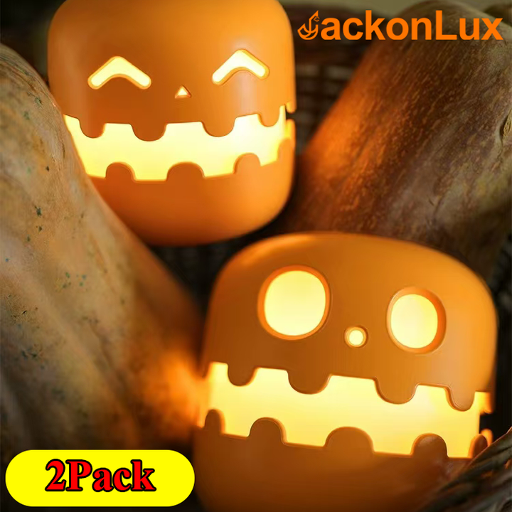 【TikTok】Pumpkin Night Light Jack on Lantern Halloween Lights| JackonLux