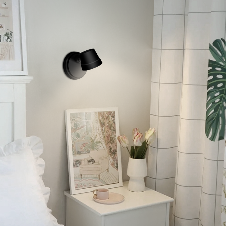 Rechargeable 360° Rotating Wall Lamp | Dimmable Touch Control | JackonLux