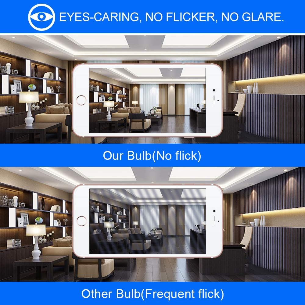 (4Pack)Safety Bulb — Explosion-Proof, Moisture-Proof & Energy Smart!