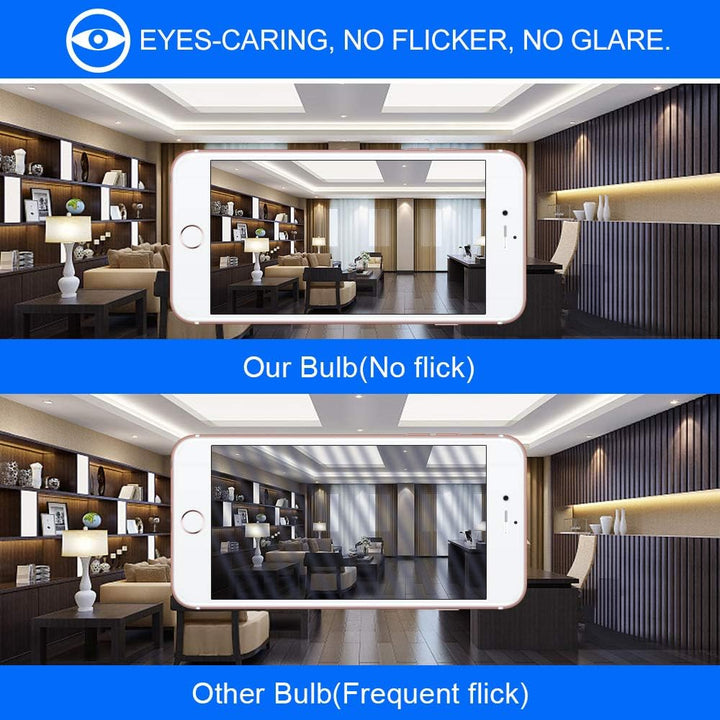 (4Pack)Safety Bulb — Explosion-Proof, Moisture-Proof & Energy Smart!