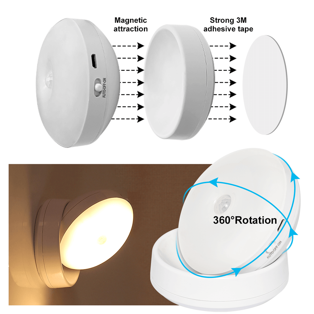 Rechargeable Induction Portable Night Light with Motion Sensor|JackonLux