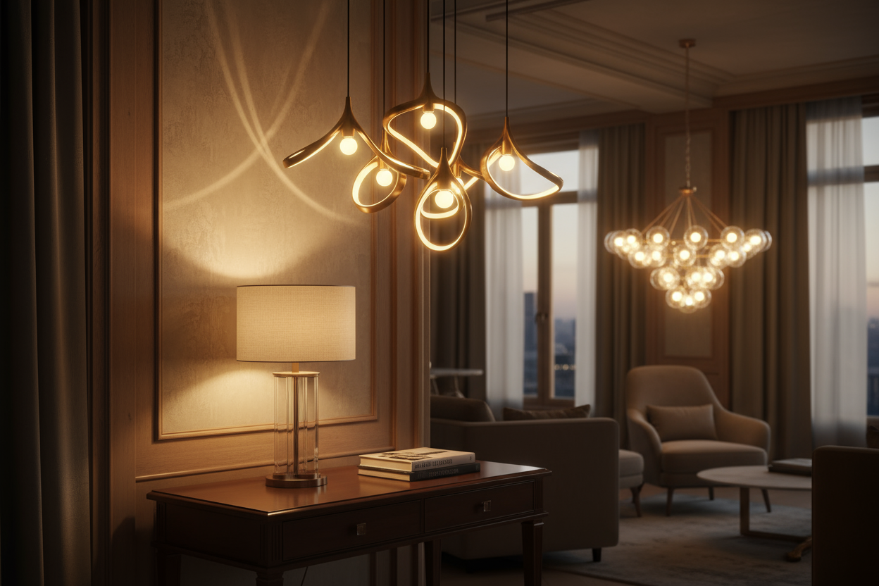 灯具促销，无任何文字描述