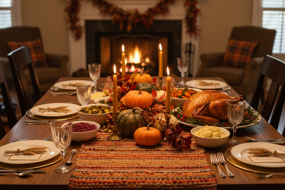 感恩节氛围，我邀请你加入的场景