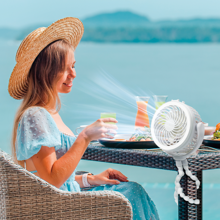 Multifunctional Portable Fan Light | 5200mAh Power Bank | JackonLux