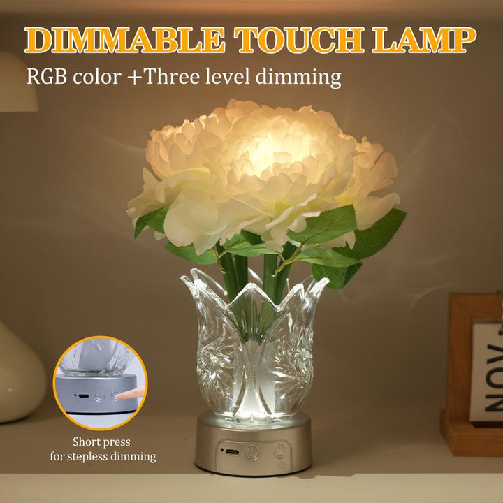 Rechargeable LED Color Changing Flower Light