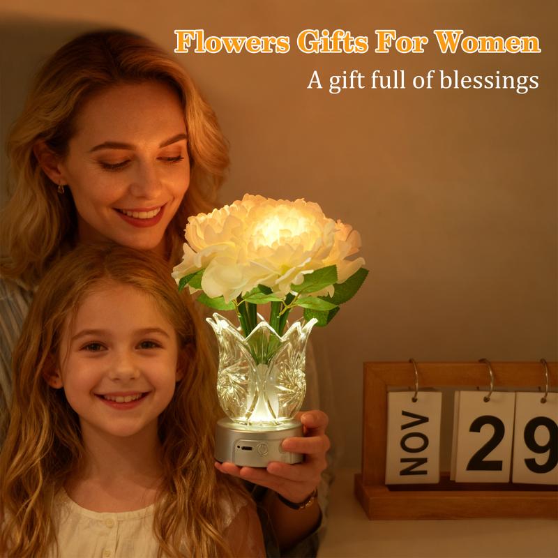 Rechargeable LED Color Changing Flower Light