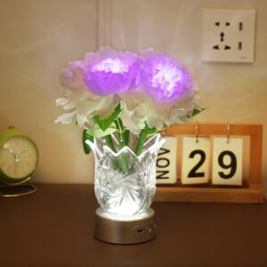RGB Rechargeable Eternal Flower Lamp