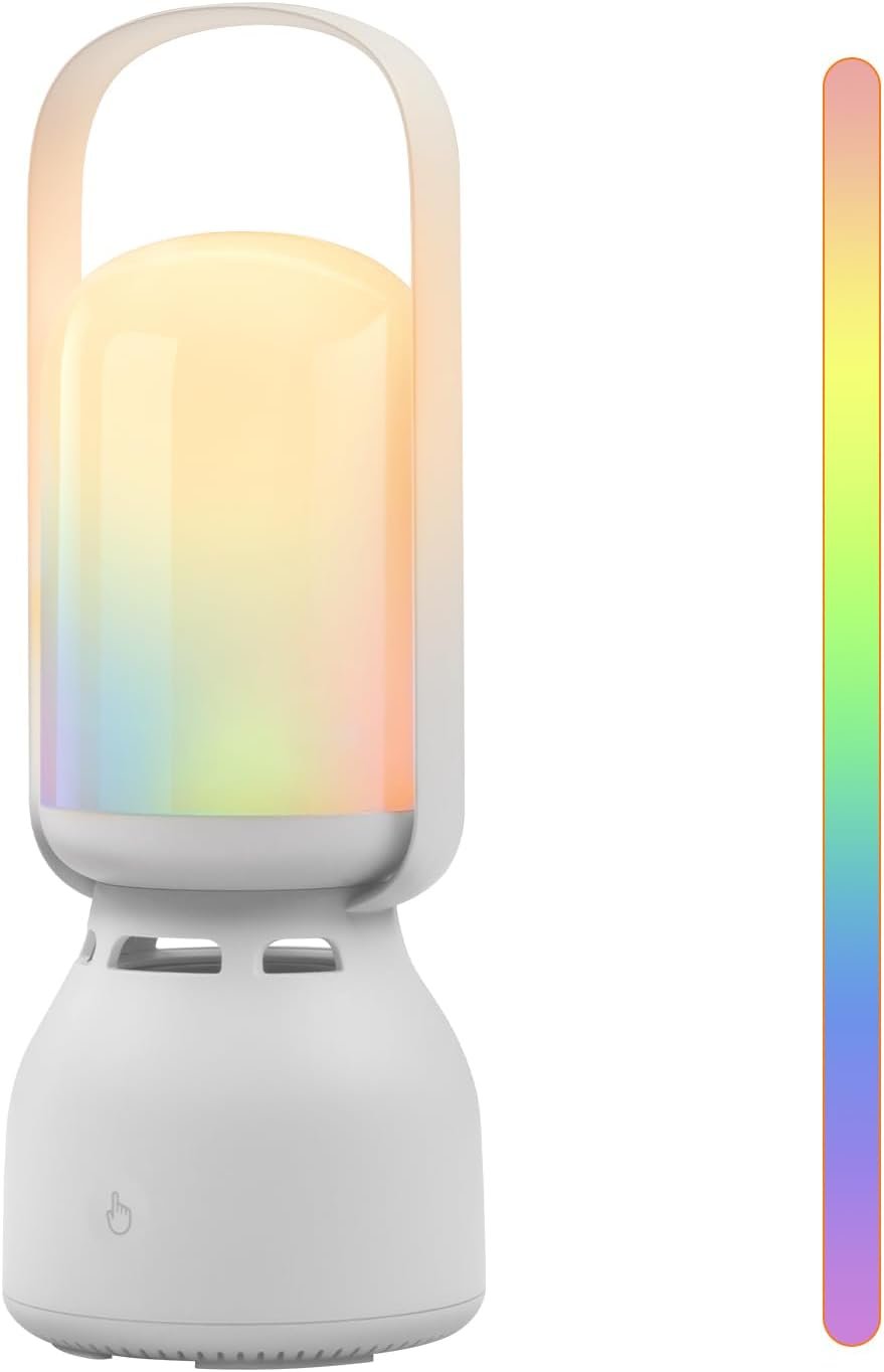 JackonLux Rechargeable Camping Lantern with Bluetooth Speaker