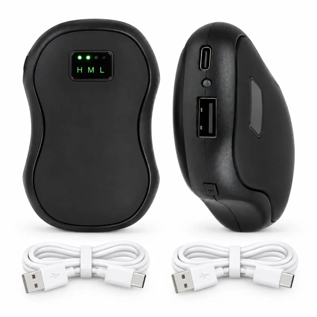 Rechargeable Hand Warmers 2 Pack – 5200mAh