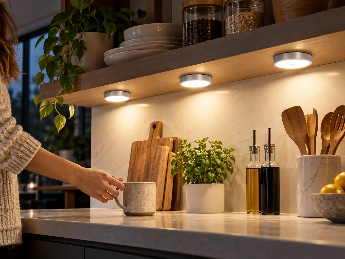 Cabinet lighting collection