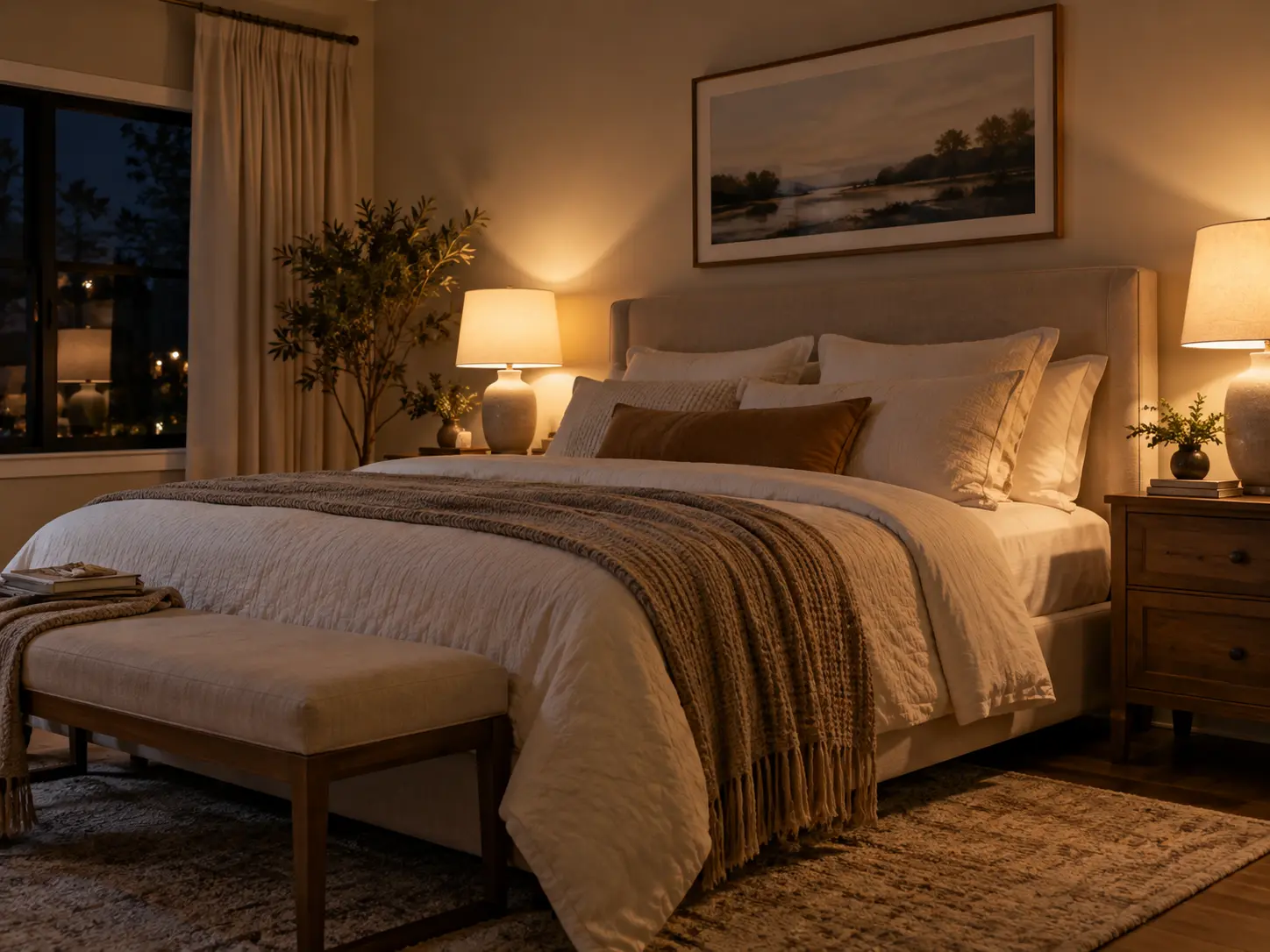 Bedroom lighting