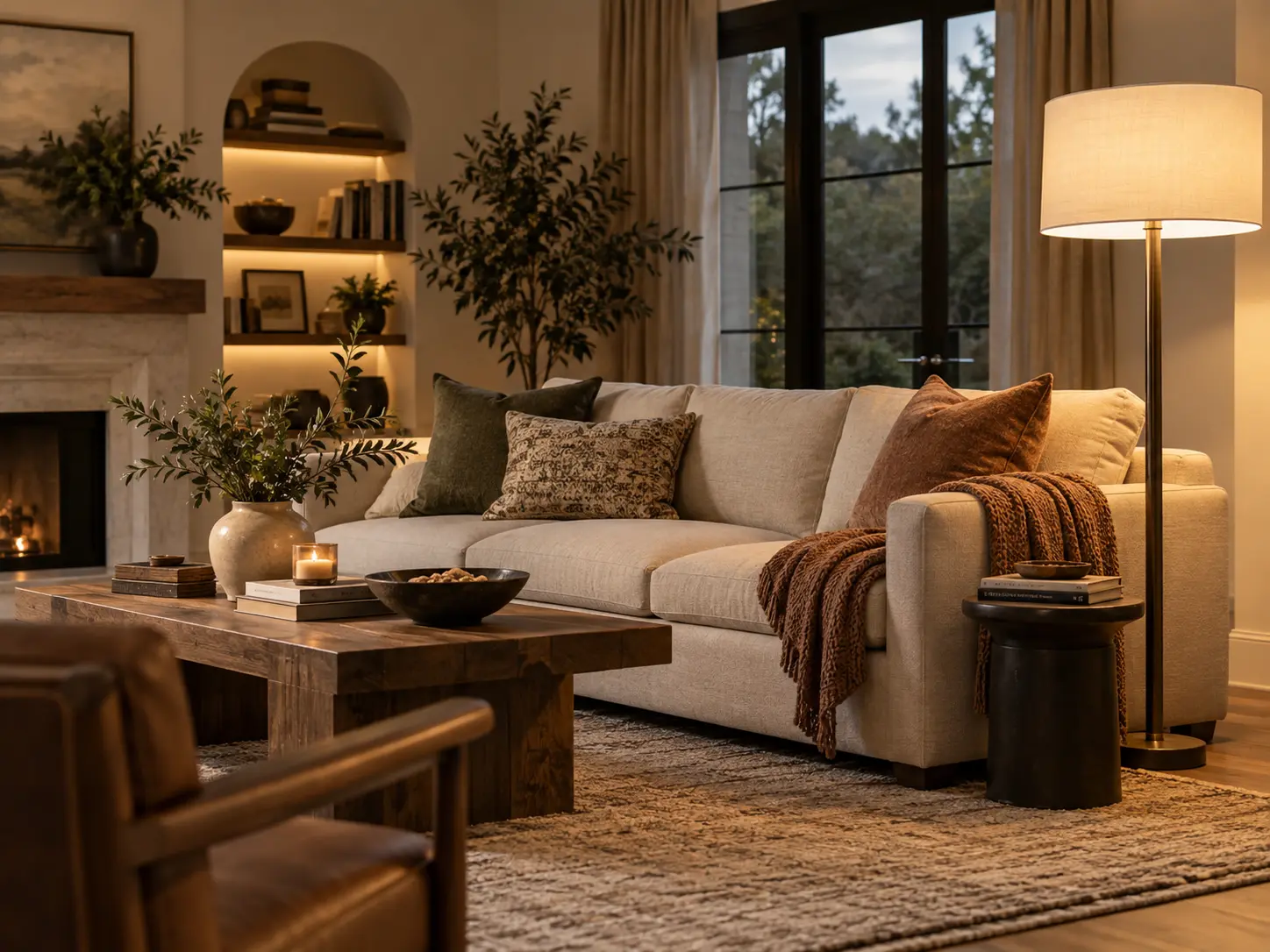 Living room lighting