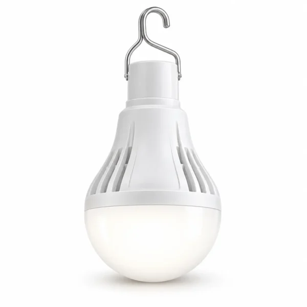 Emergency rechargeable light bulb