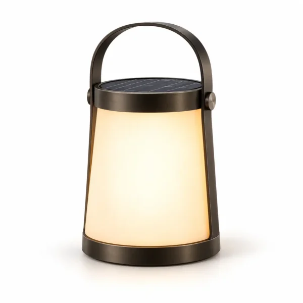 Portable solar outdoor lantern