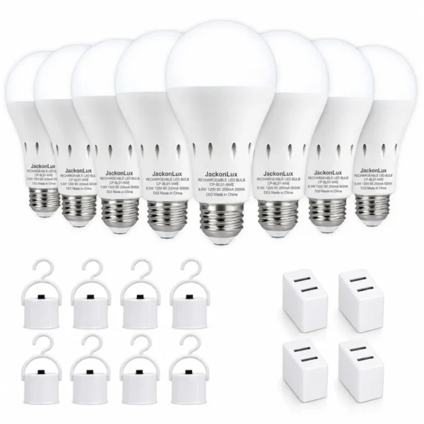Rechargeable Emergency Light Bulbs for Power Outages
