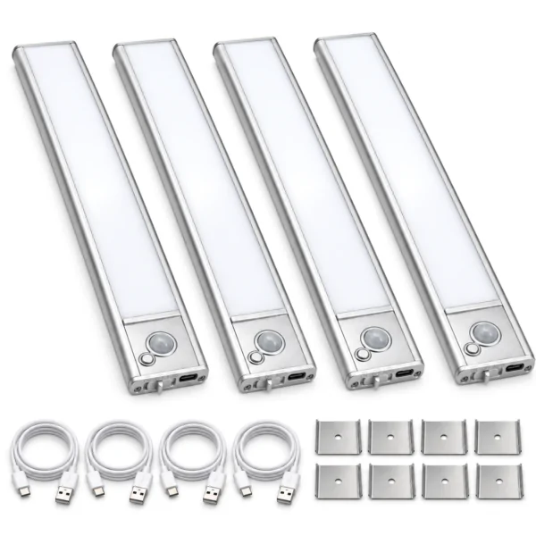 12-Inch Rechargeable Motion Sensor Under Cabinet Lights