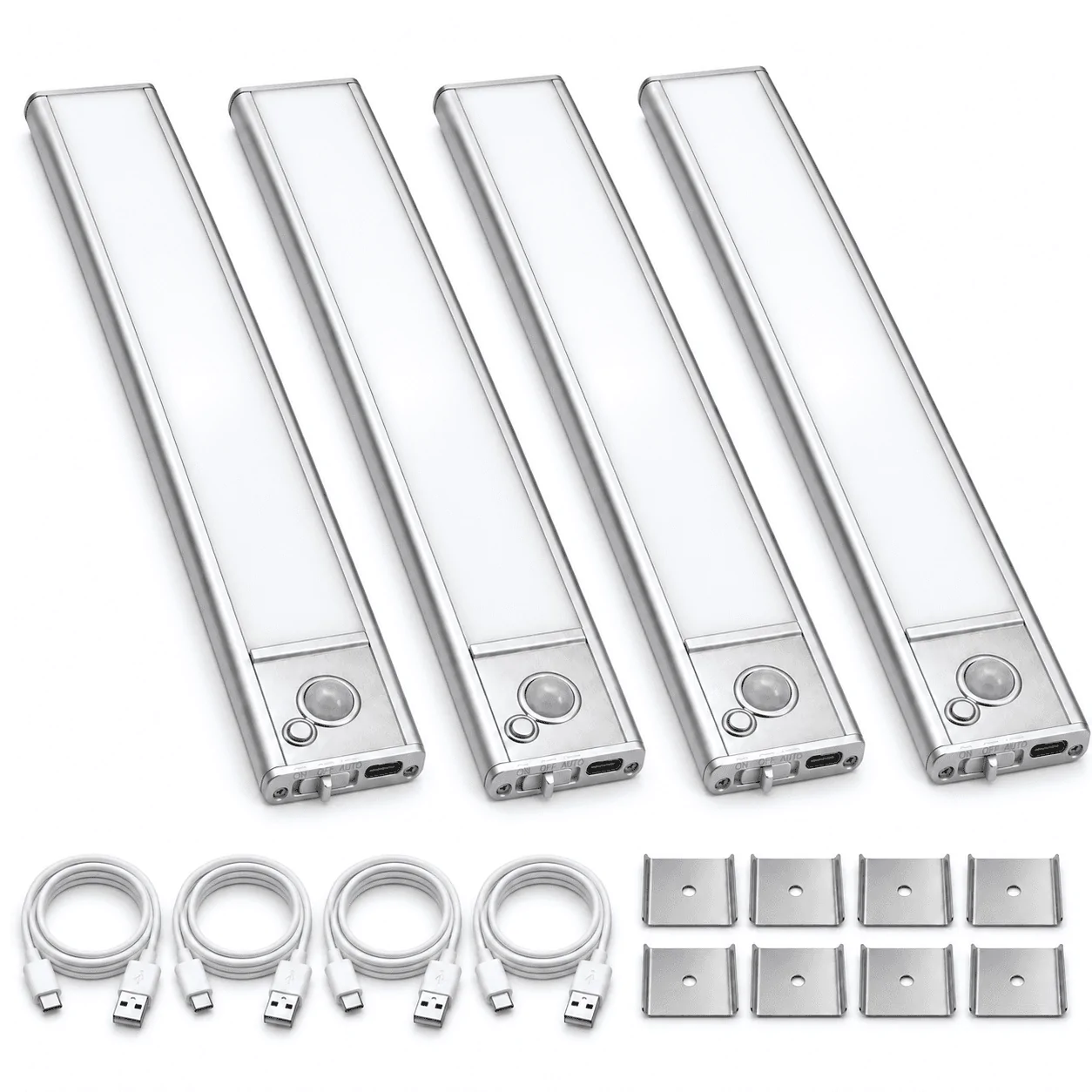 12-Inch Rechargeable Motion Sensor Under Cabinet Lights